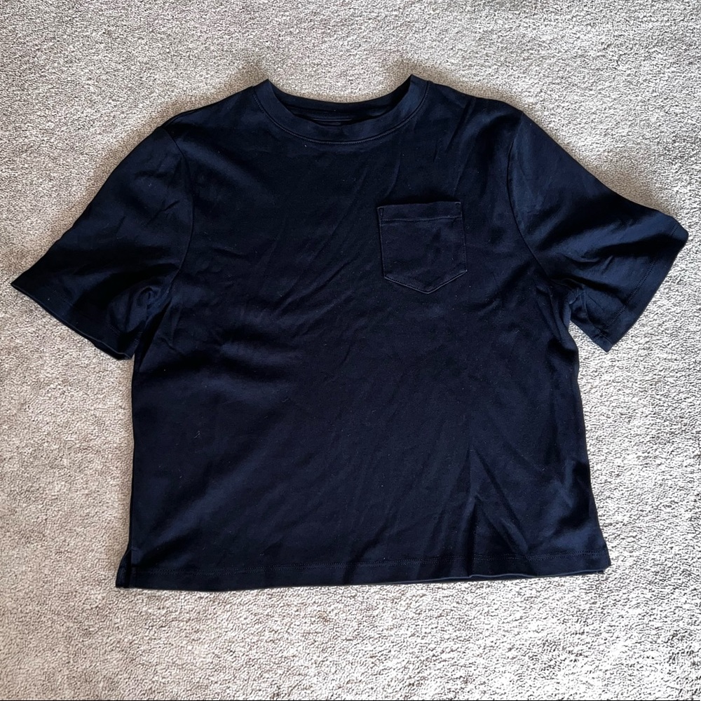 Black Chest Pocket T-Shirt